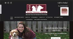 Desktop Screenshot of hersheyvet.com